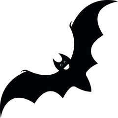 Happy bat vector Illustration