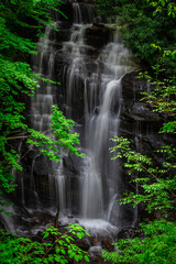 Soco Falls located in western North Carolina
