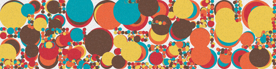 Abstract Geometric Pattern generative computational art illustration
