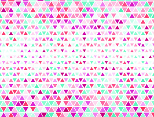 Mosaic triangles halftone vector. Fade triangular structure backdrop