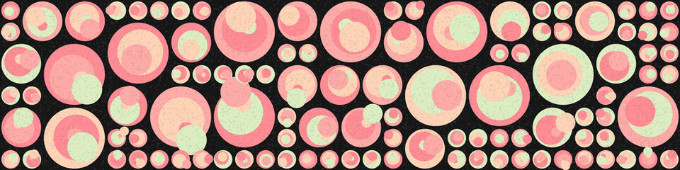 Abstract Geometric Pattern generative computational art illustration