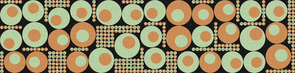 Abstract Geometric Pattern generative computational art illustration