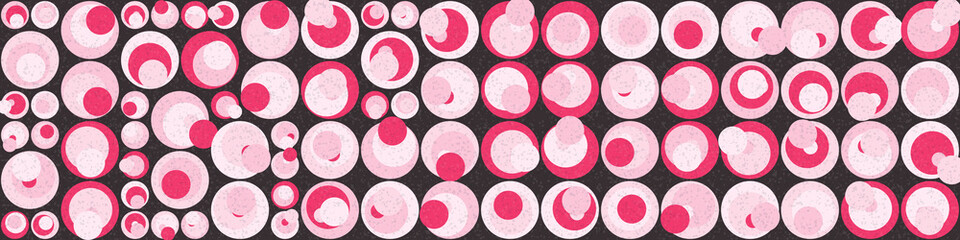 Abstract Geometric Pattern generative computational art illustration