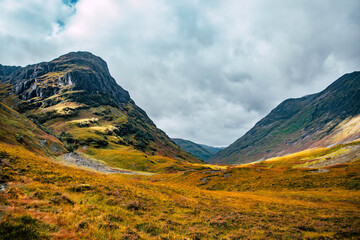 landscape with clouds