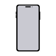  Simple cell phone vector illustration clipart technology, mobile phone