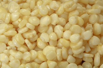 Background of Peruvian sweet cornf of the peruvian andes