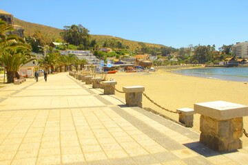view of the sea from the sea