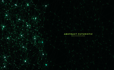 Molecule structure, Molecule background, Abstract communication concept futuristic digital innovation. Vector background.