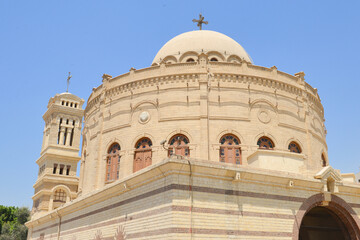 Fototapeta na wymiar St. George's church in Cairo, Egypt 