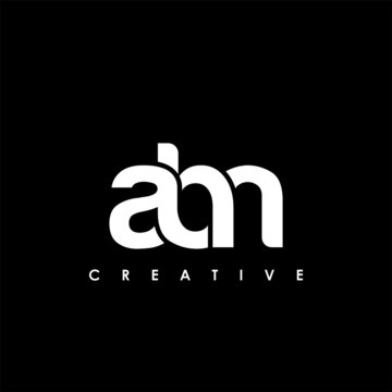 ABN Letter Initial Logo Design Template Vector Illustration