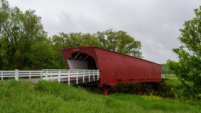 Hogback Bridge, Covered Bridges Scenic Byway, Iowa