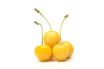 さくらんぼ(チェリー/Cherry)　黄色　複数