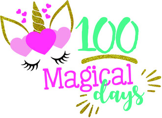 Obraz premium 100 days