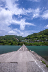 岩間沈下橋（高知県四万十川）
