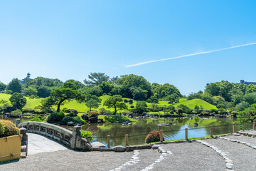 水前寺成趣園・水前寺公園　熊本県熊本市