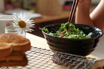 bowl of salad