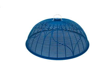 Food cover made from plastic for protect insects isolate on white background.