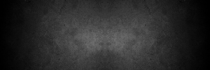 Old wall texture cement dark black gray  background abstract grey color design are light with white gradient background.