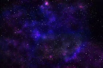 Fototapeta premium Galaxy with stars and space background. backdrop illustration