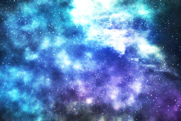 Galaxy with stars and space background. backdrop illustration	
