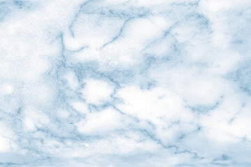 Marble granite blue background wall surface white pattern graphic abstract light elegant gray for do floor ceramic counter texture stone slab smooth tile silver natural for interior decoration.