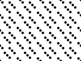 Black pattern vector illustration on white background Contemporary modern style pattern design