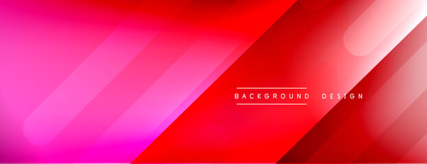 Dynamic lines abstract background. 3D shadow effects and fluid gradients. Modern overlapping forms