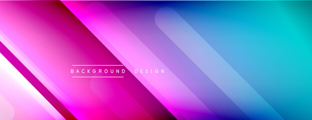 Dynamic lines abstract background. 3D shadow effects and fluid gradients. Modern overlapping forms