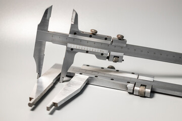 Caliper is a highly accurate measurement tool. The exact size of the parts. Professional tool.