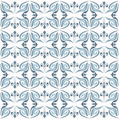 Tile pattern seamless with ceramic tile stylization. Watercolor  texture for kitchen wall or bathroom flooring ceramic.