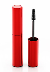 Obraz premium Generic eye mascara isolated on white background. 3D illustration