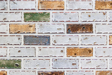 Background and texture made of bricks