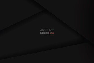 Black abstract background vector illustration for your website and message board text design
