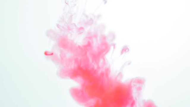 水と絵の具の模様