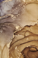 Alcohol ink art.Mixing liquid paints. Modern, abstract colorful background, wallpaper. Marble texture.Translucent colors