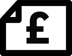 Obraz premium Pound Statement 