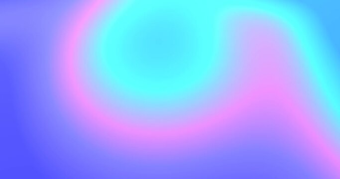 Bright neon colorful blurry spots. Rainbow 3d render wiggly lines with soft blur. Purple tracery blending into pink gradient wave. Blue futuristic splash curve with digital meditative movement.