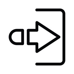 Enter arrow icon