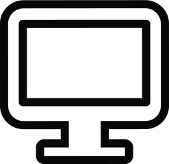 Monitor, screen icon