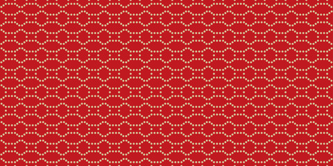 Japanese dot background. Seamless pattern.Vector. 和風ドットパターン