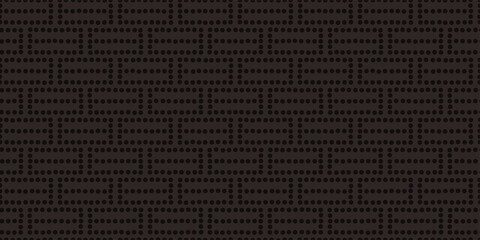 Japanese dot background. Seamless pattern.Vector. 和風ドットパターン