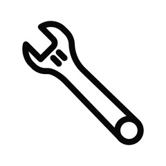 Repair, wrench icon