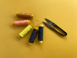 set of tools for sewing