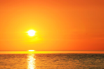 Fototapeta premium Sonnenuntergang