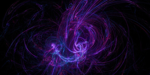 Obraz premium Banner Star field background . Starry outer space background texture . Colorful Starry Night Sky Outer Space background. 3D illustration 