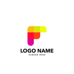 F LOGO - F LETTER LOGO -  F MODERN LOGO