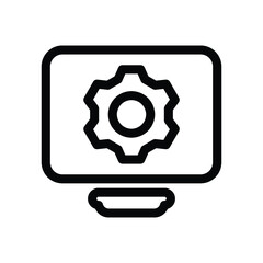 Computer configuration icon