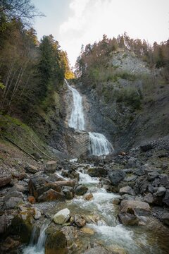 Fallbach bei Blumenstein, Bern, Switzerland.