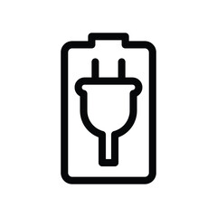 Battery charging icon