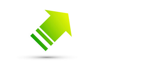 icona, freccia, salita, salire, decollo